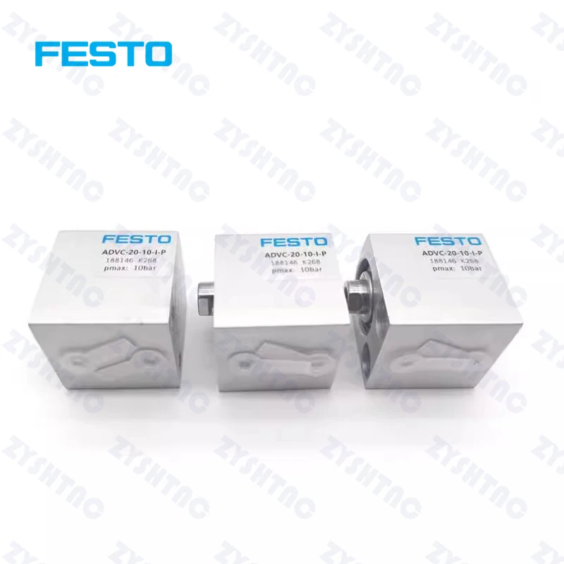 FESTO krátký hladit vzduch cylindr ADVC/AEVC-63-50-40-20-16-15-10-6-5-I-P-A-P-A ADVC/AEVC-12-16-10-5-10-20-25-32-40-50-63-5-I-A-P-A