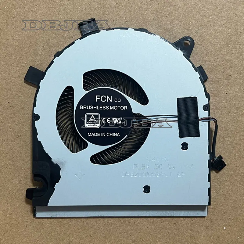 

Охлаждение процессора ноутбука для Dell Inspiron 15 7590 7591 P84F I7590 I7591 2-в-1 WVCTX 0WVCTXV FLBX DFS2001058F0T 5 В 0,5 А