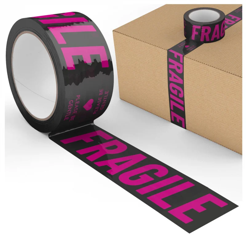 10 pieces（custom）Custom Logo printed tape Scotched tape Bopp Box Packaging Tape by suppliers