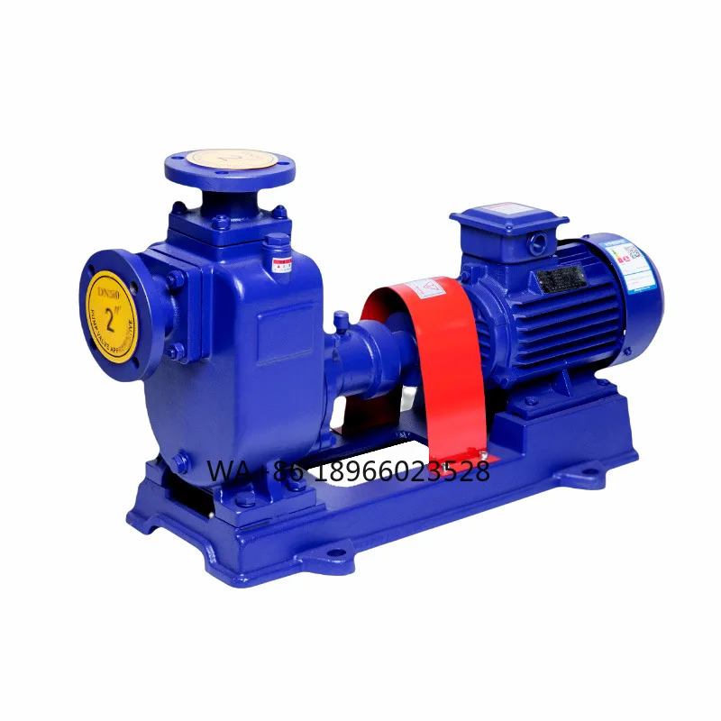 ZX self-priming centrifugal pump, water horizontal self-priming pump DN50 series