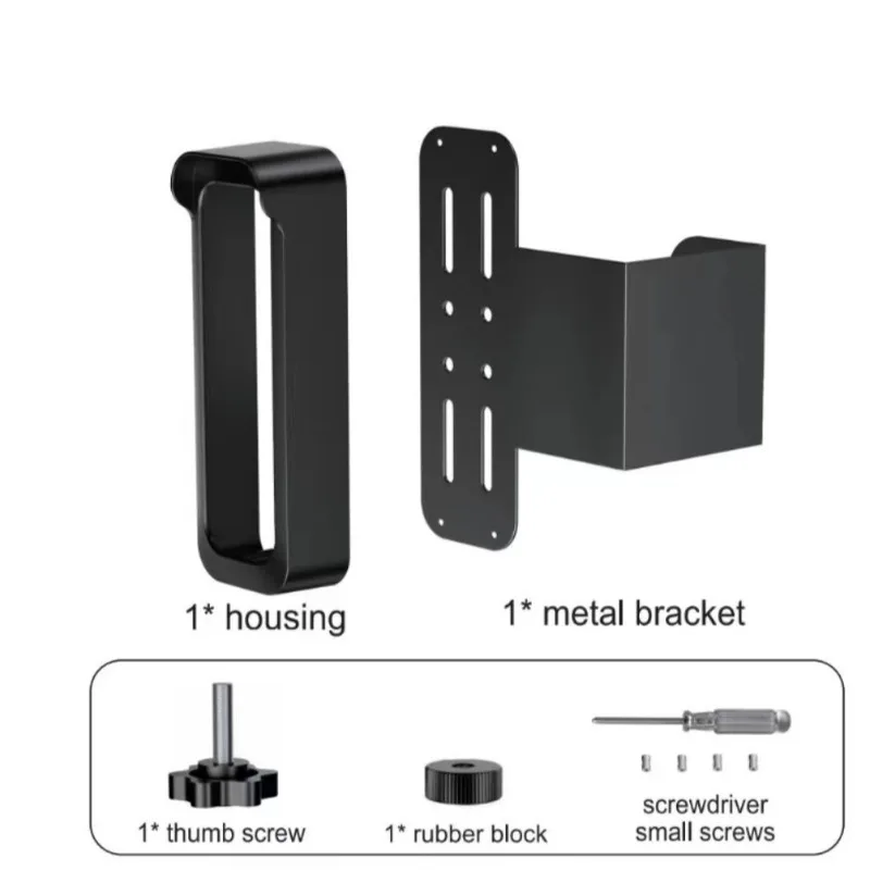 Anti‑theft Secure Mount Assembly For Outside Video Doorbell Unit, Rain‑shield Protective Enclosure For Outdoor Installation