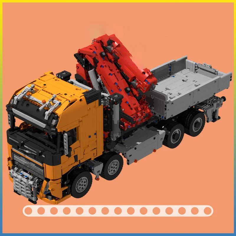 

Главный транспортер MOC-118230, электрический кран 4351, высокотехнологичные детали, строительные блоки для взрослых, развивающие игрушки, модели транспортных средств, подарок