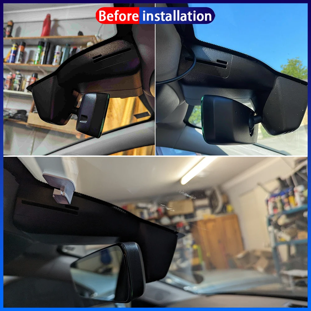 HighCity لسيتروين C5 X بيجو 408 P54 2021 2022 2023 2024 2025 داش كام كاميرا DVR للرؤية الليلية التوصيل والتشغيل مسجل فيديو #2