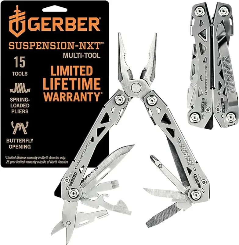 Gerber SUSPENSION-NXT 18 w 1 Multitool Sprzęt kempingowy EDC Taktyczny Survival Outdoor Hunting Samoobrona Bushcraft Naturehik