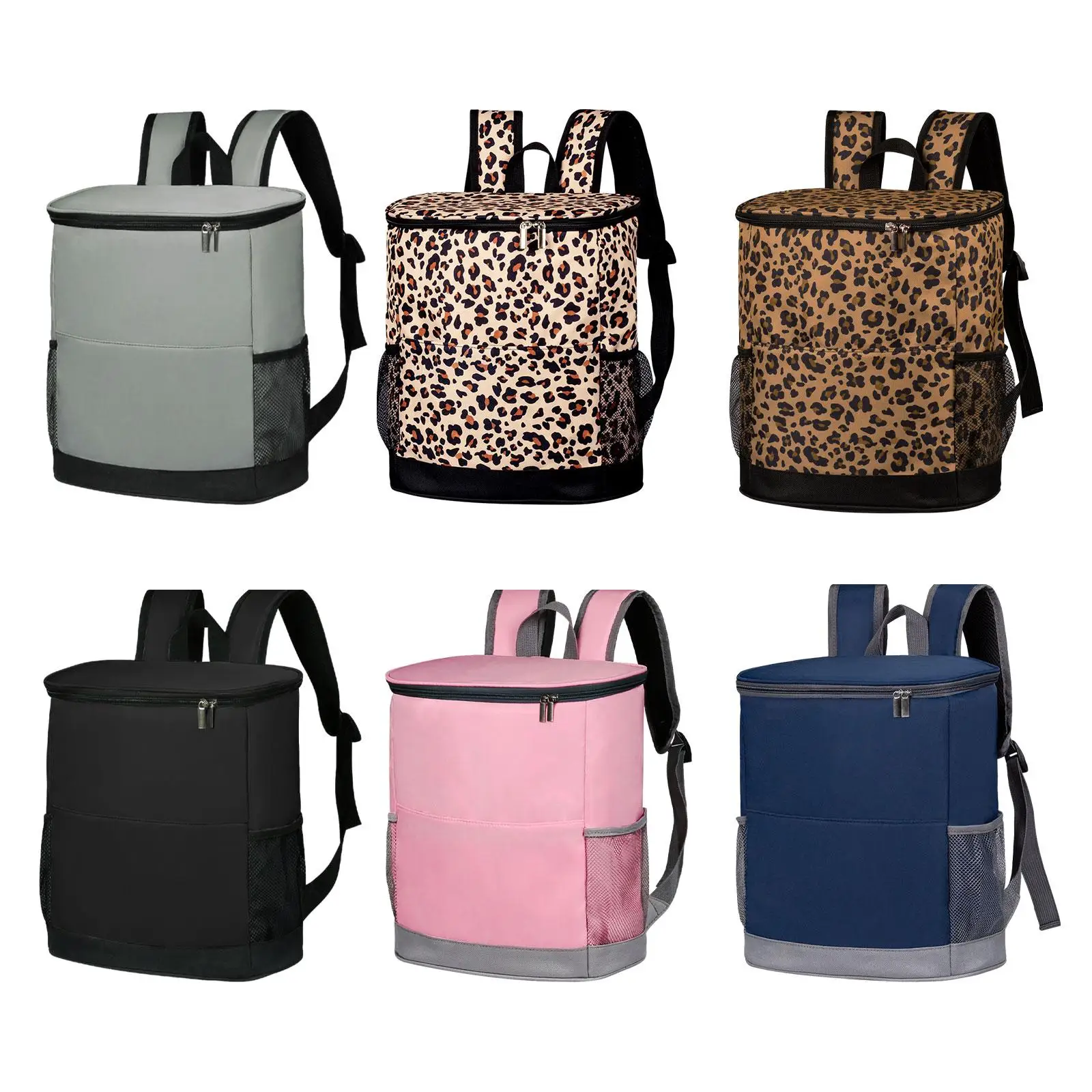 حقيبة ظهر معزولة على الظهر، حقيبة تبريد ناعمة ذات سعة كبيرة #3