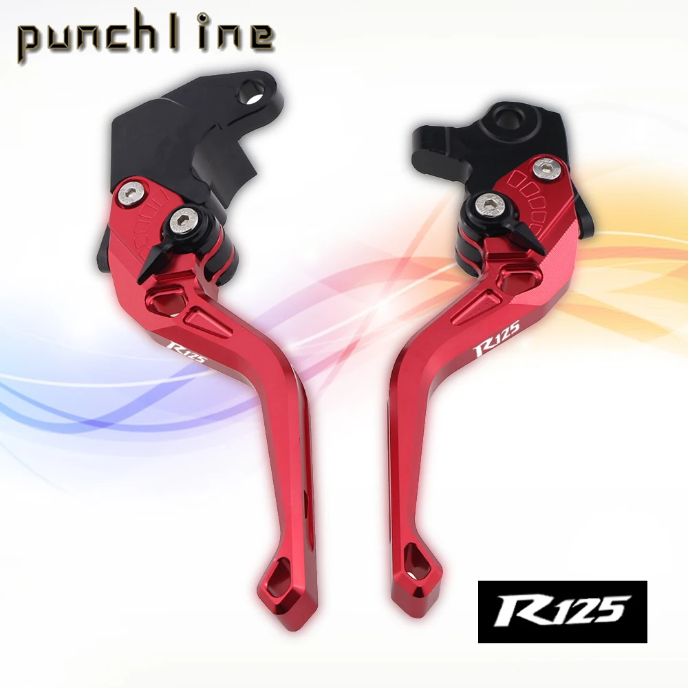 

Fit For YZF R125 2012-2013 YZF R-125 YZFR125 Motorcycle CNC Accessories Short Brake Clutch Levers Adjustable Handle Set