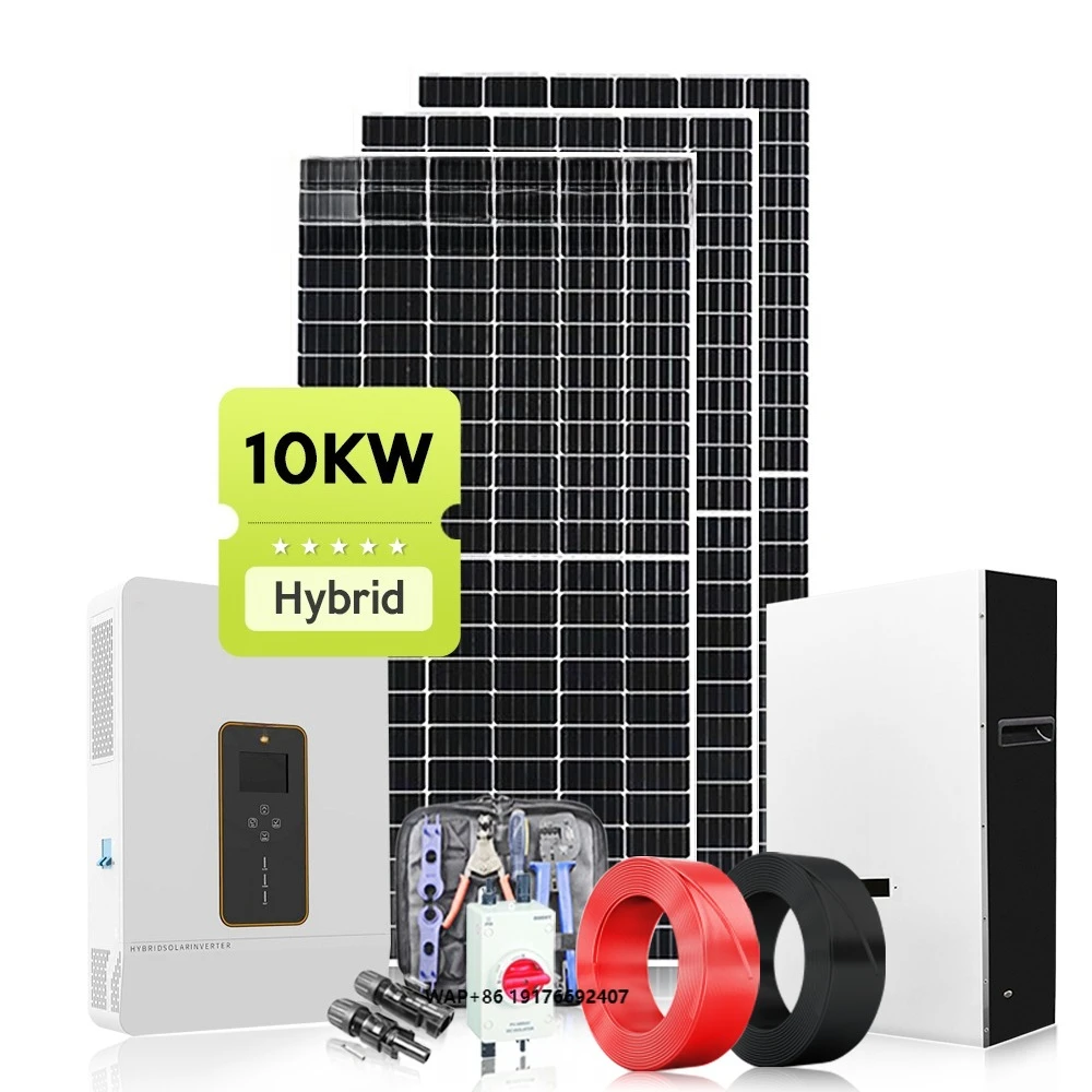 Sistema Solar de 10 kVA Fuera de la Red, Kit Solar de 3 kW, 5 kW, 8 kW, 10 kW, Sistema Solar de 7000 W