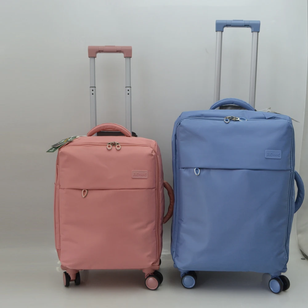 

Ox Fabric Lage Suitcase 20 Inch Boarding Wheel Universal Travel Bag Soft Box ex Folding Carryon Suitcase