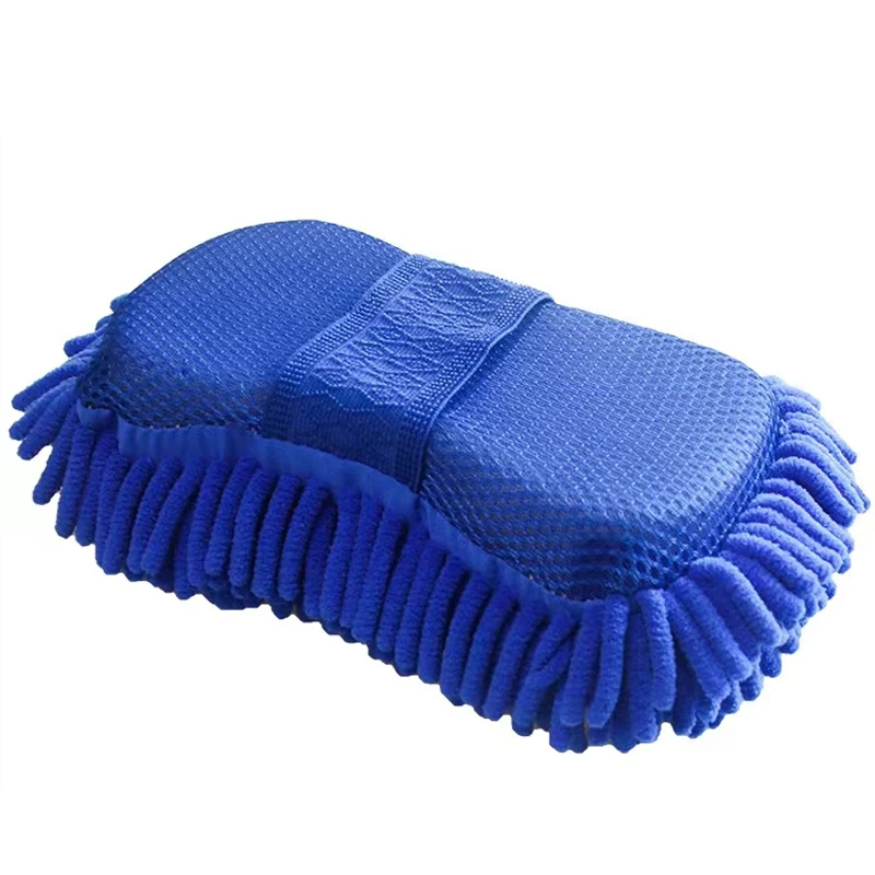 إسفنجة لغسيل السيارات من المايكروفايبر ، تنظيف العناية بالسيارات ، فرش تفصيلية ، منشفة غسيل ، قفازات سيارات ، إكسسوارات تصفيف ، 1 * *
