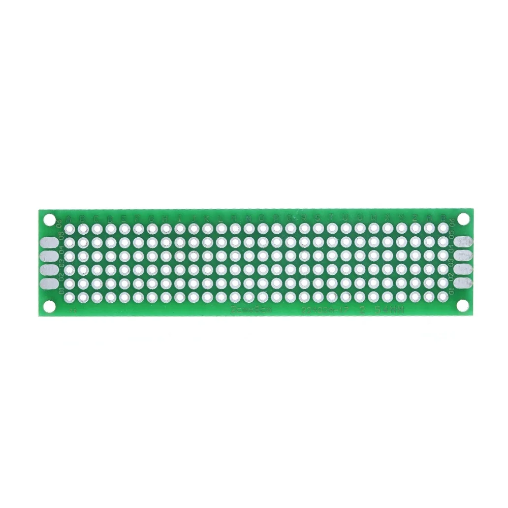 1/5/10pcs 2x8 PCB Double Side Copper Prototype Board Universal Board Experimental Development Plate Green
