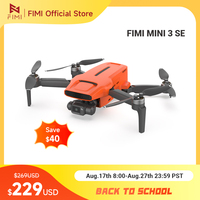 FIMI MINI 3 SE new drone Hybrid 3-axis Gimbal 4K 30fps 9km range  245g Ultralight design 12MP smart tracking mini pro gps drone