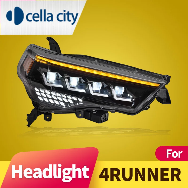 

Car Lights For Toyota 4Runner LED Headlight 2013-2019 4Runner Head Lamp Drl Projector Lens Automotive Accessories