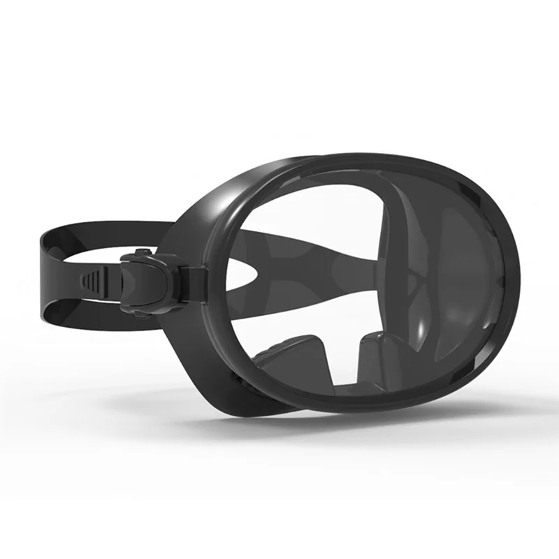 B50B-HD Field Of Vision Diving Goggles Waterproof Anti-Fog Explosion-Proof Silicone Goggles Retro Free Diving Masks Easy To Use