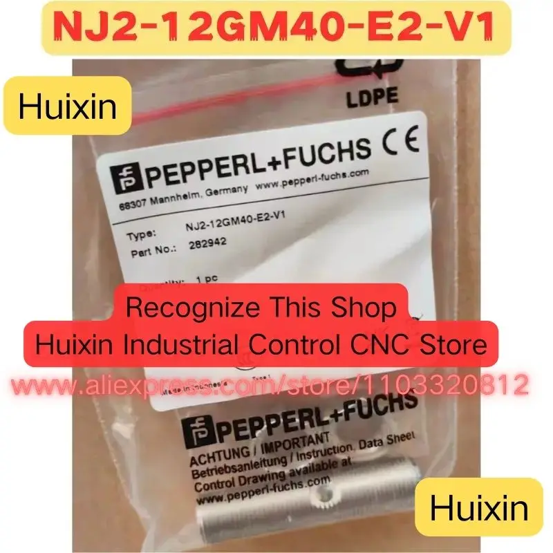 

Совершенно новый оригинальный бесконтактный переключатель NJ2-12GM40-E2-V1 NJ2 12GM40 E2 V1, быстрая доставка