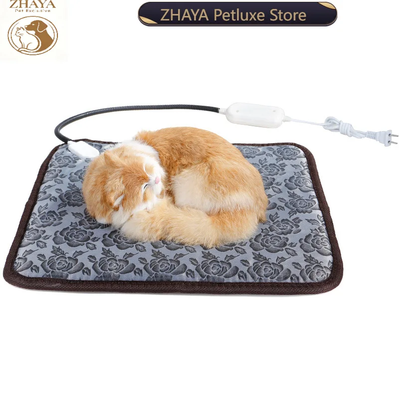 ZHAYA Pet Electric Blanket Waterproof Bite Proof Wear Resistant Adjustable Constant Temperature Dog Pad Cat Supplies Pet