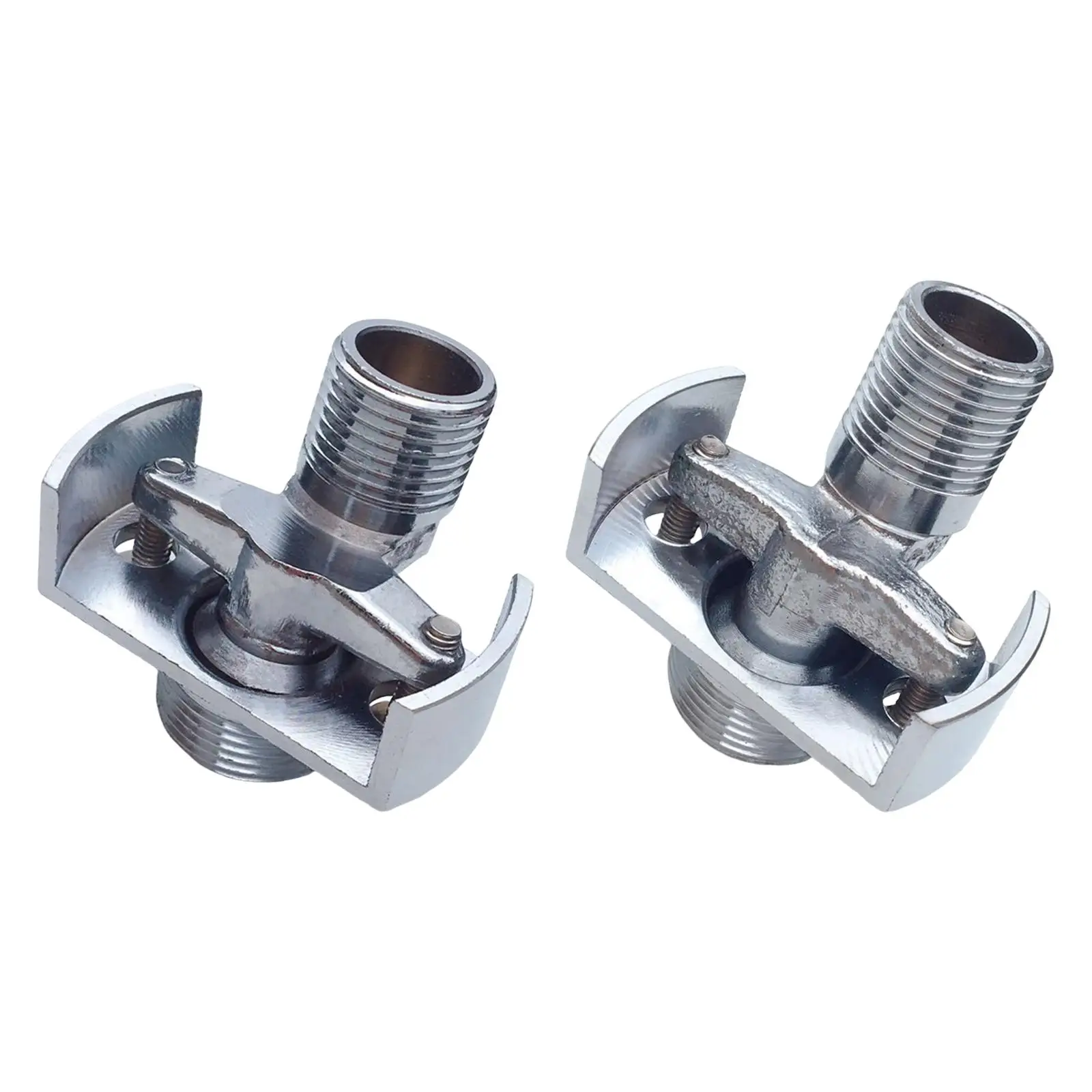 Solid Copper Shower Faucet Adapter Wall Mounted Adjustable Angle 0-40 Degree for Clawfoot Tub Faucet