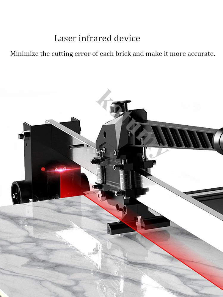 1200mm Manual Ceramic Tile Cutting Machine High Precision Marble Floor Tile Cutting Machine Ceramic Tile Push Knife Cutter