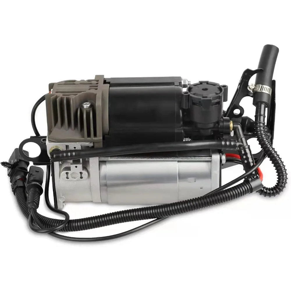 1PCS Car Air Suspension Compressor Pump 4L0698007A 4L0698007B For Audi Q7 3.0L 3.6L 4.2L Engine 2007-2014 Replacement