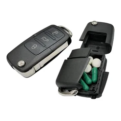 Storage Small Pill Box Simulation Car Key Portable Storage Medicine Plastic Hidden Portable Medicine Box