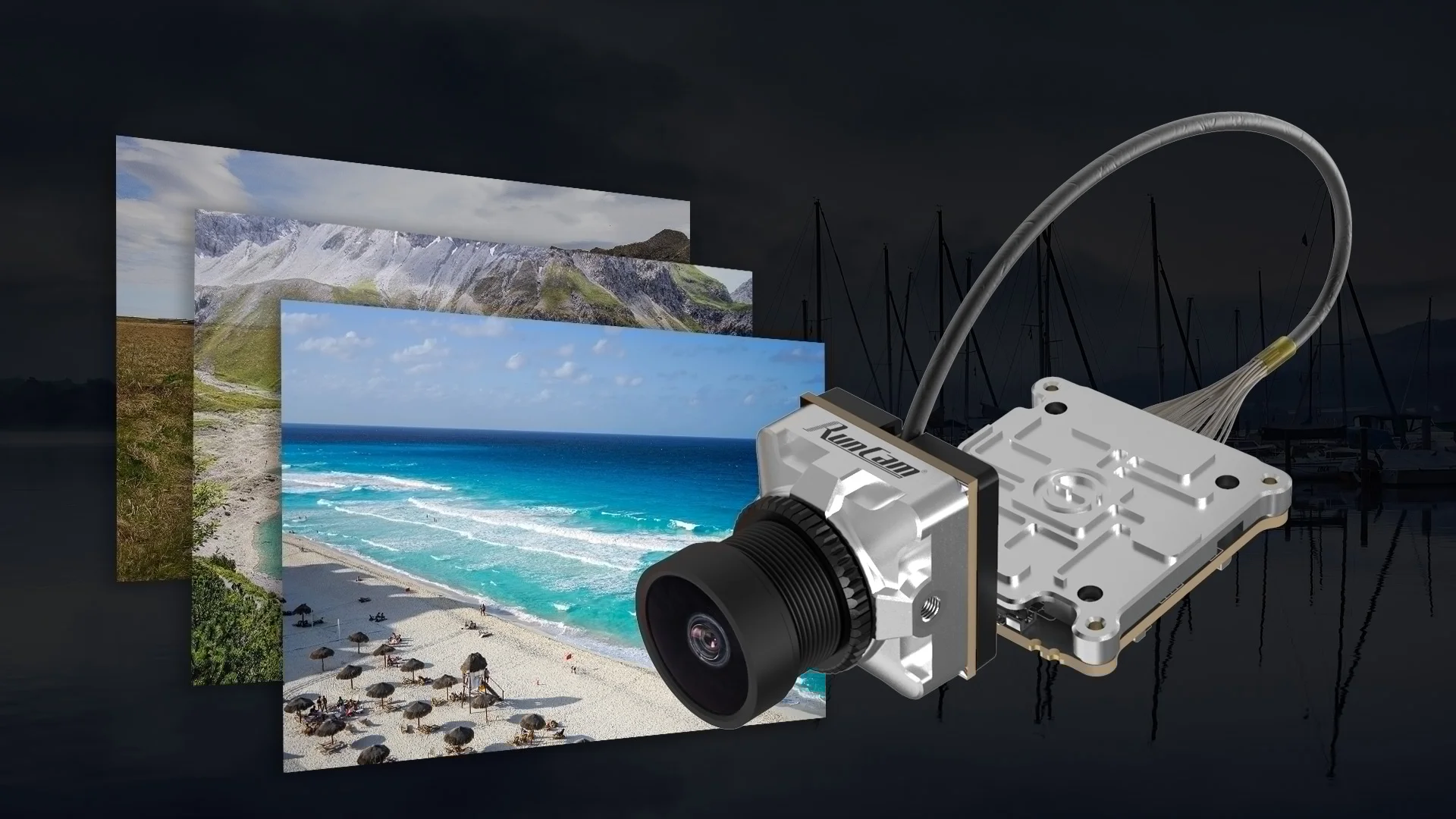 

RunCam Split HD Link VTX 2,7K 720P @ 60fps Встроенный видеопередатчик Vista с низкой задержкой Gyro Flow ND 16 Фильтр для DJI Air Unit