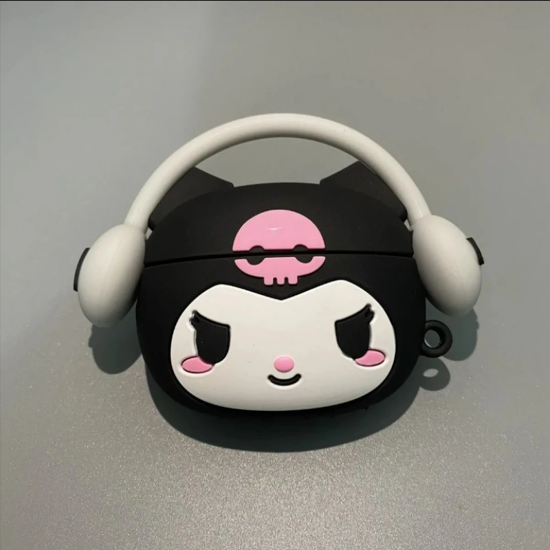 

Sanrio мультфильм Kuromi AirPods защитный чехол AirPods Pro силиконовый чехол для наушников 1-е и 2-е поколения