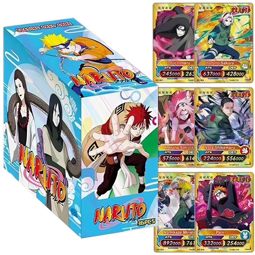 

Naruto Collection Card Popular Fantasy Japanese Anime Character Limited Edition Cards Boys and Girls Cherish Family Gifts Toys