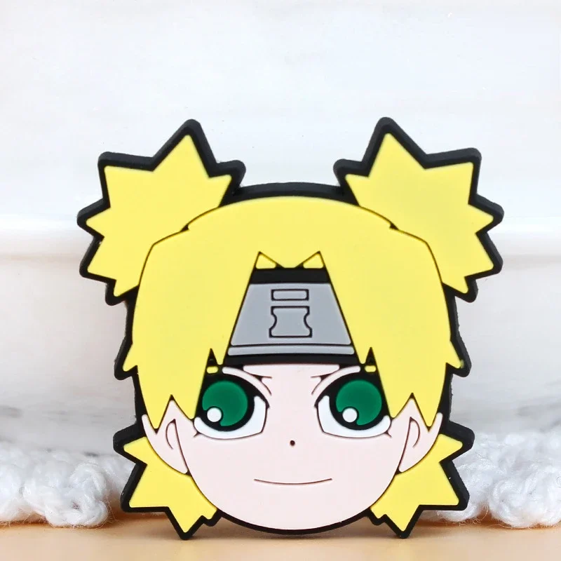 4cm Naruto Cartoon PVC Fridge Magnets Cuet Creative Portrait Refrigerator Magnets Sticker Home Device Decor Toys Kids Xmas Gifts