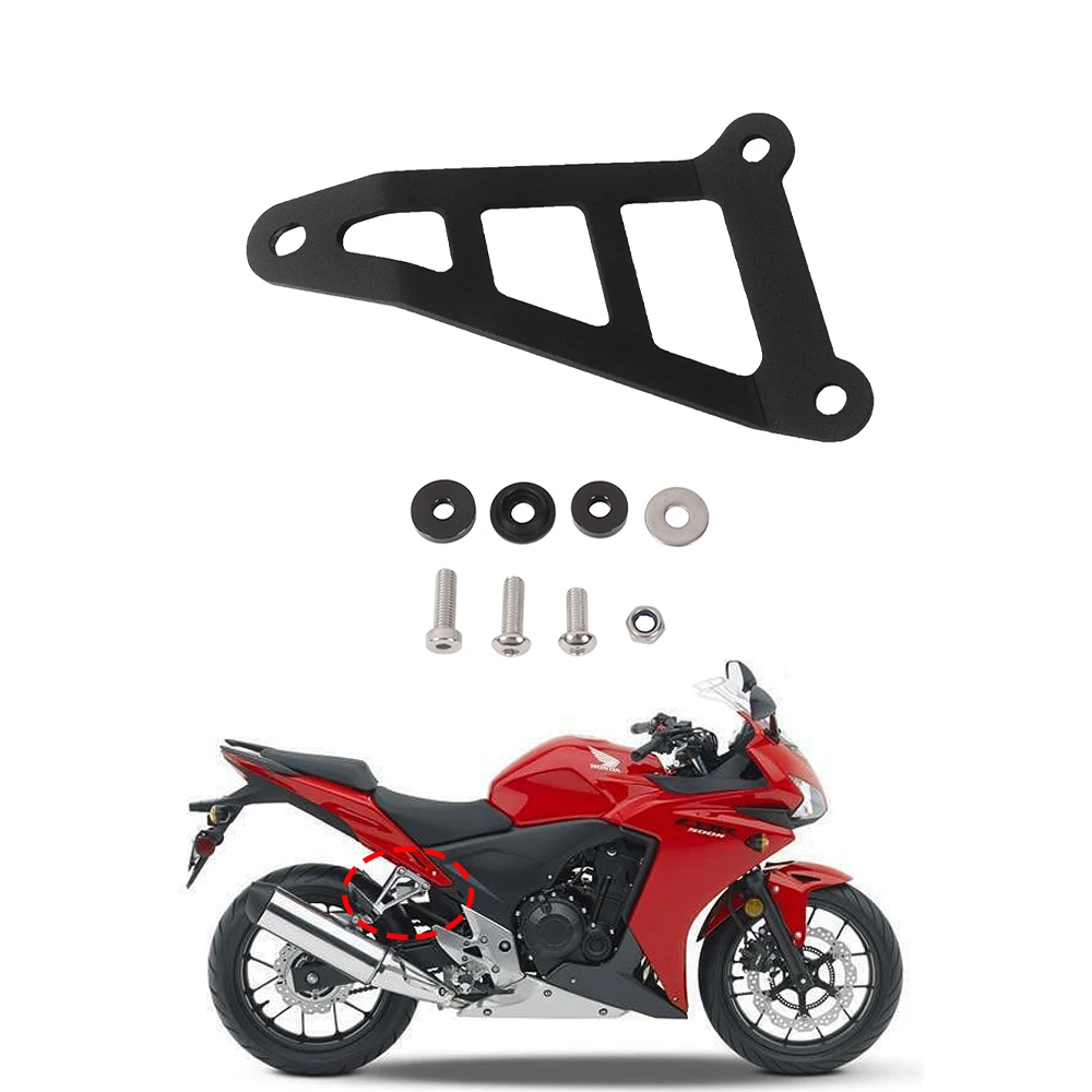 Aluminium Exhaust Hanger Holder Bracket Muffler Support Motorcycle For HONDA CBR500R CBR 500R 2016 2017 2018 2019 2020 2021 2022
