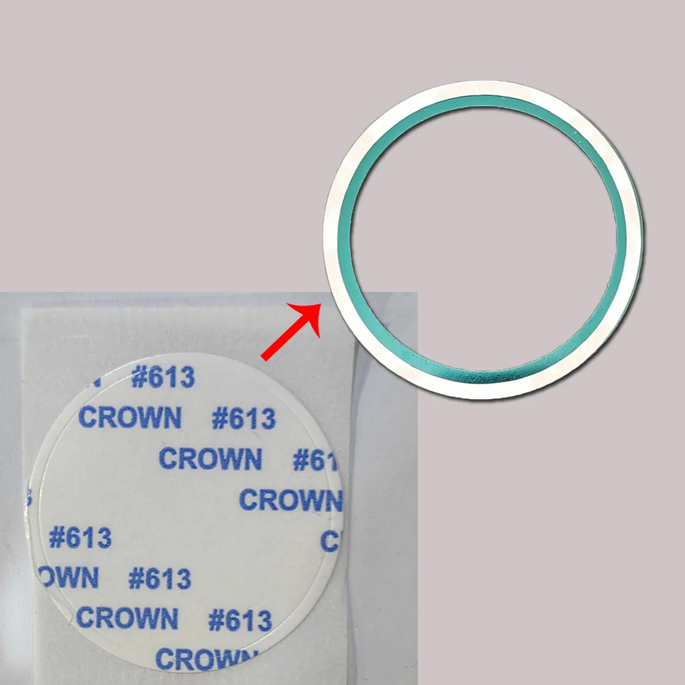 1/5/10 Pcs Double Sided Sticker Watch Bezel Sticker Fits Fixing Watch Bezle Insert for 38mm 39mm 40mm Bezel Insert Ring Parts