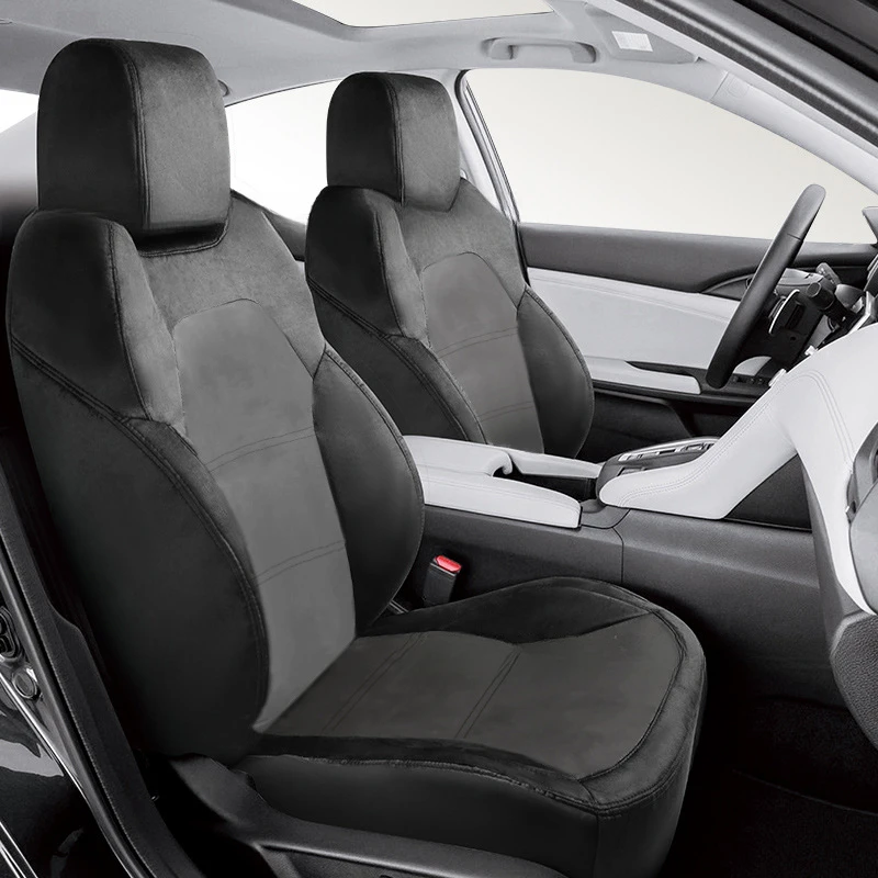 Custom Overseas Ice Silk Velvet Fabric Seat Full Surround Special Car All-Season Universal Cushion Covers