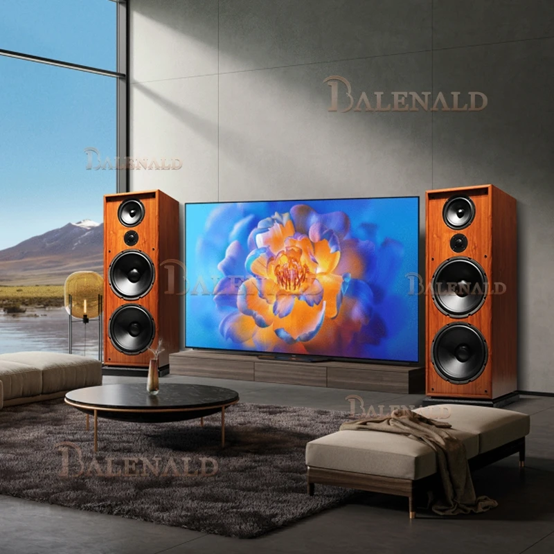 Altoparlante HiFi H29 Soggiorno domestico di livello febbre Altoparlante da pavimento audio doppio da 12 pollici ad alta fedeltà