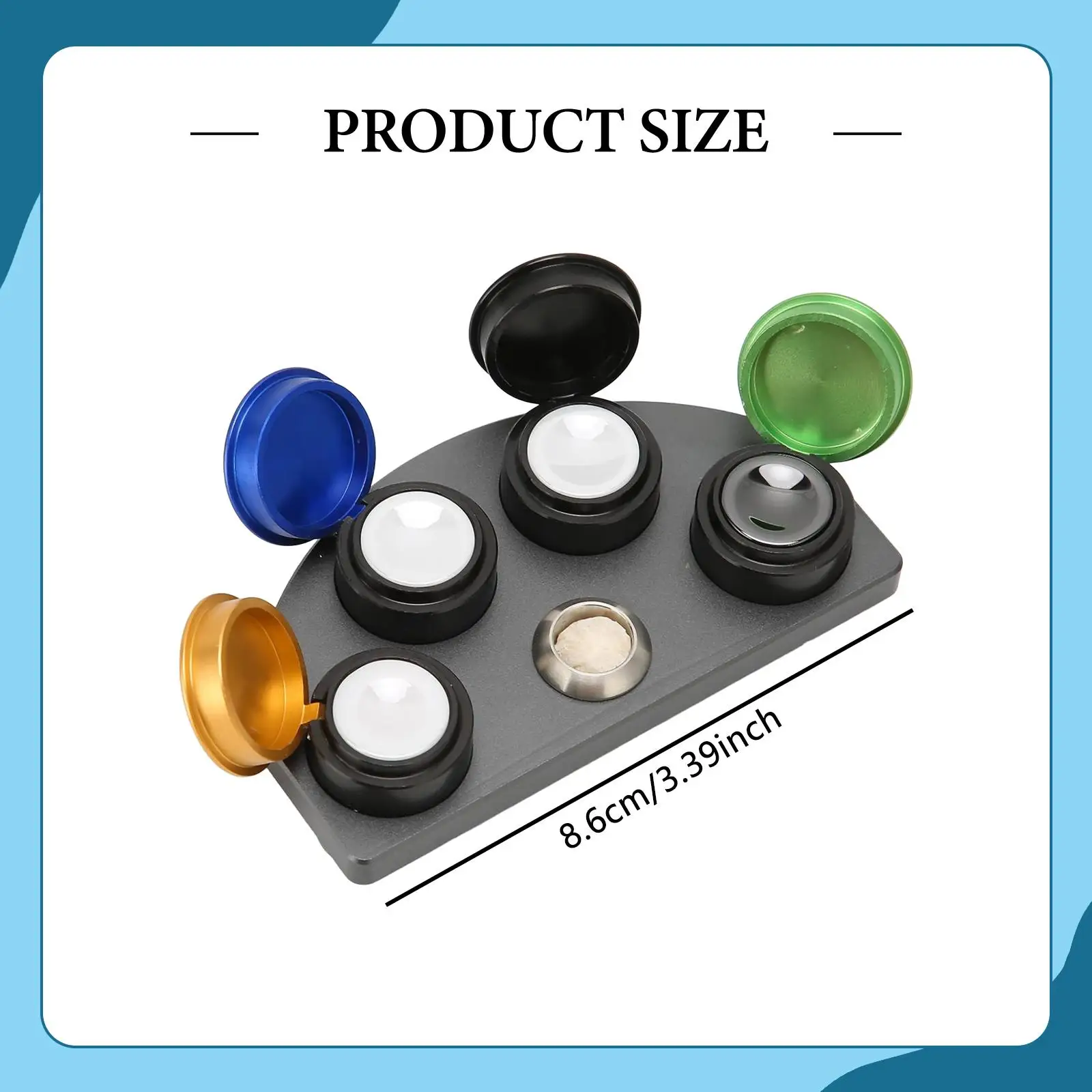 Practical Watch Oil Dipping Tool Set Multipurpose Lubrication Application for Horologist for Watch Clock Repair