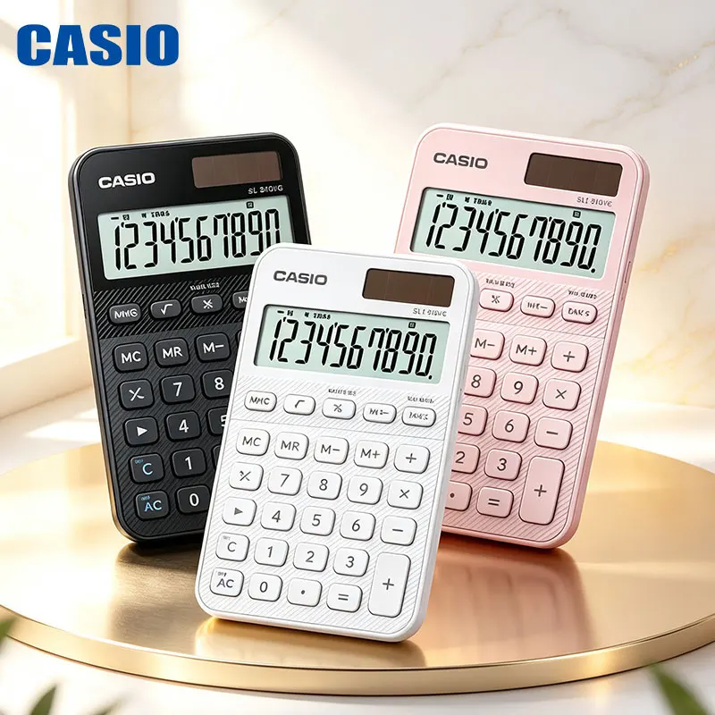 Casio SL-310YC/MS-20YC/MH-12  Compact and portable business calculator with simple and elegant design appearance