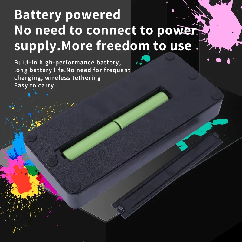 Black Tattoo Pigment Magnetic Stirrer Professional Makeup 3D Vortex Strong Magnetic Battery Powered Automatic Ink Mixer Machine 3