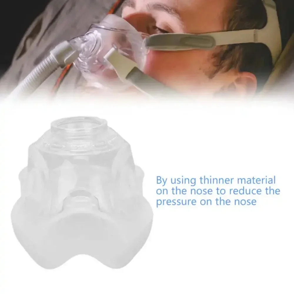 1PC Anti Snoring Respirator Nose Pad Silicone Nasal Pillow Sleep Apnea Ventilator Accessory RESMED Mirage FX S9 S10 Nose Cushion