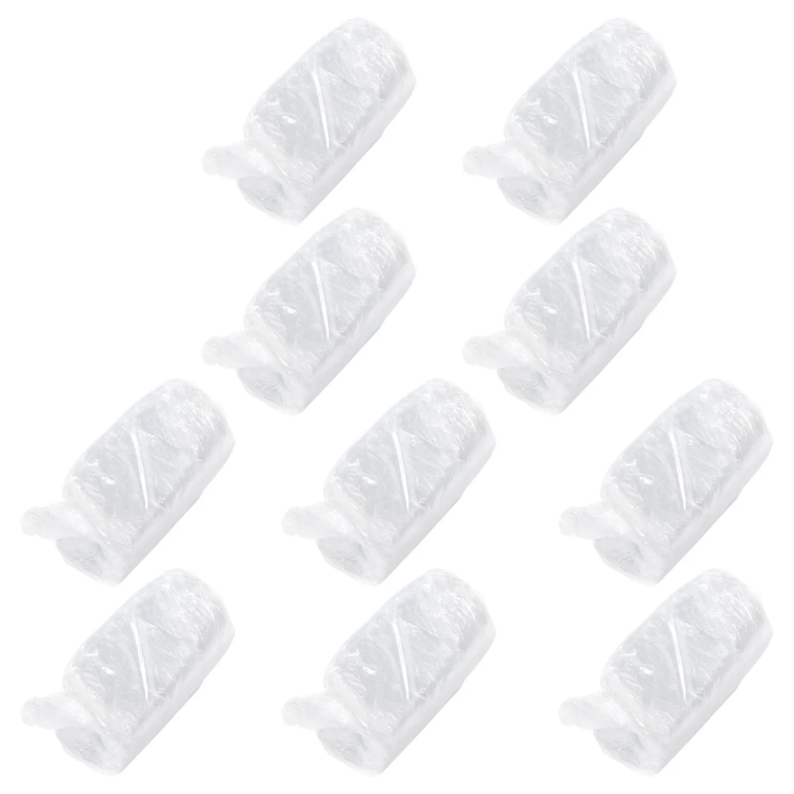 

100 шт. водонепроницаемых одноразовых чехлов для кухонной утвари, экологичные, маслостойкие, долговечные, удобные, практичные