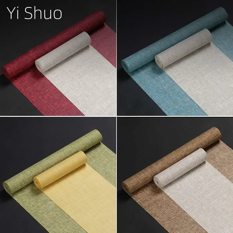 Tea Mat Tea Cloth Japanese Zen Waterproof Cloth Tea Mat Cotton Linen Fabric Tea Table Tea Tray Mat Table Runner Chinese Suit