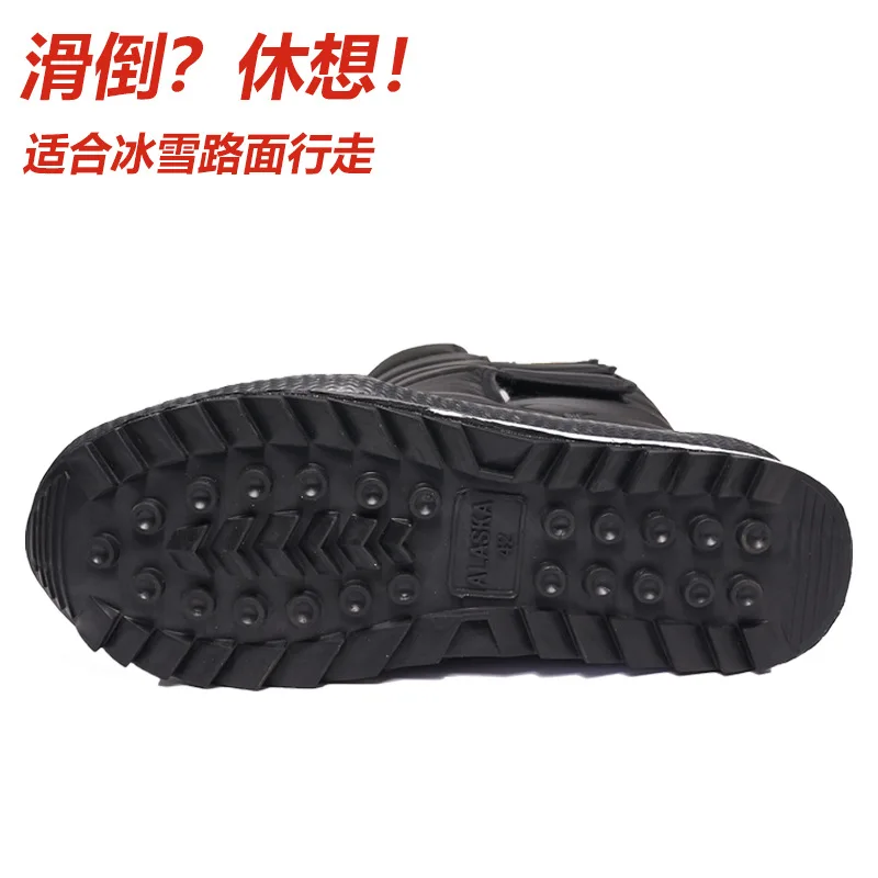 

Thermalinsulated Footwear Plush Fleece Insulated Boot Antisliprated Outdoor Trekking Shoes Extended Width Waterproof Boots