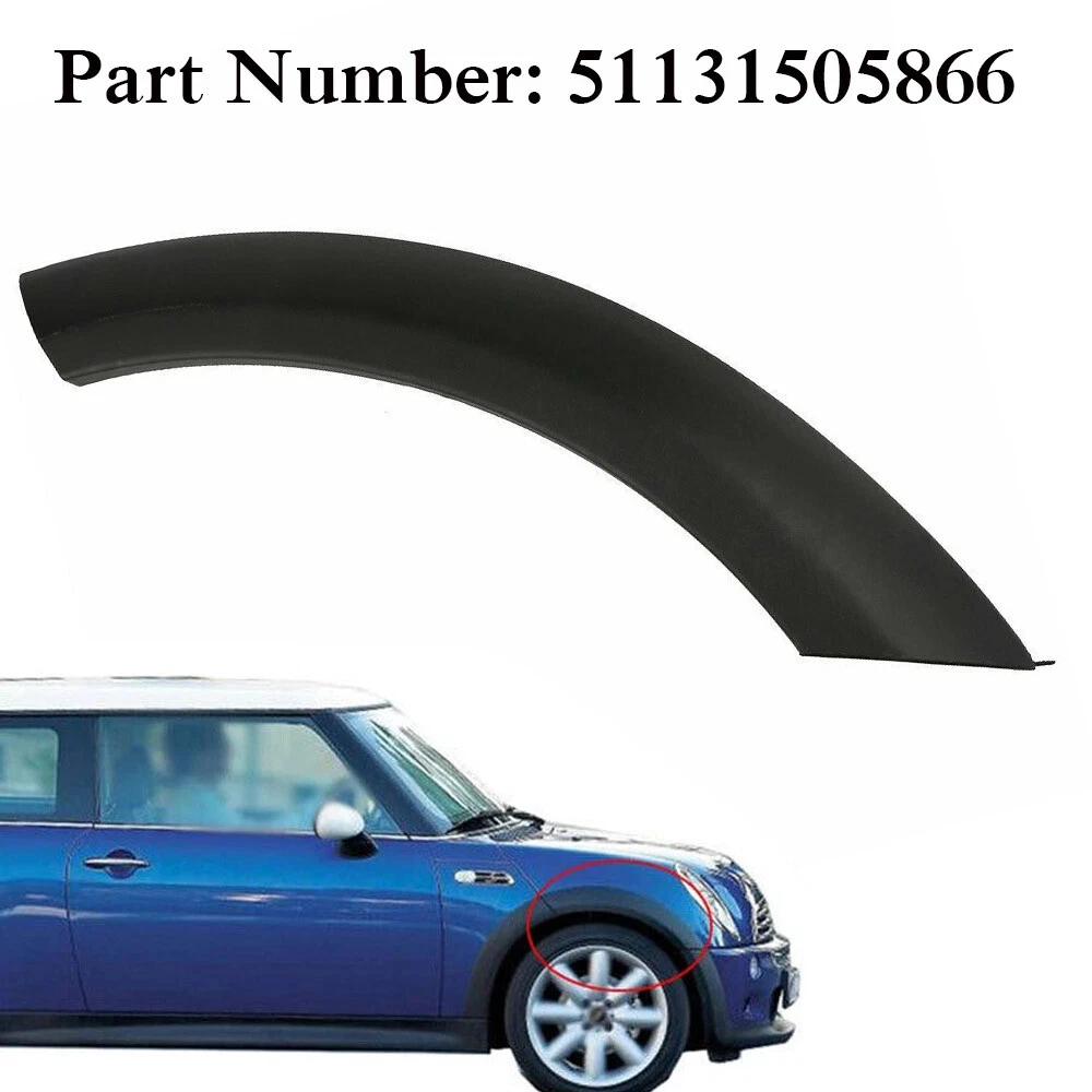 Replacement For Mini Cooper Fender Trim Black Fender Trim Part As Shown In The Figure Precision Fit Wear Resistant