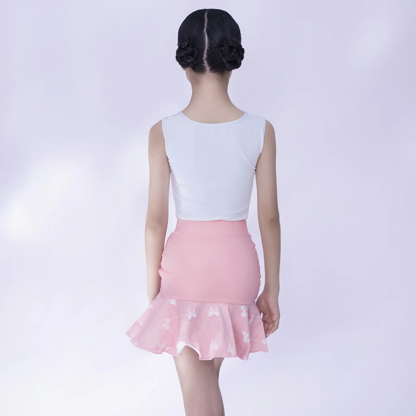 Kids Samba Latin Dance Competition Clothes For Girls Latin Dance Performance Costume Child Chacha Rumba Dancewear SL13137