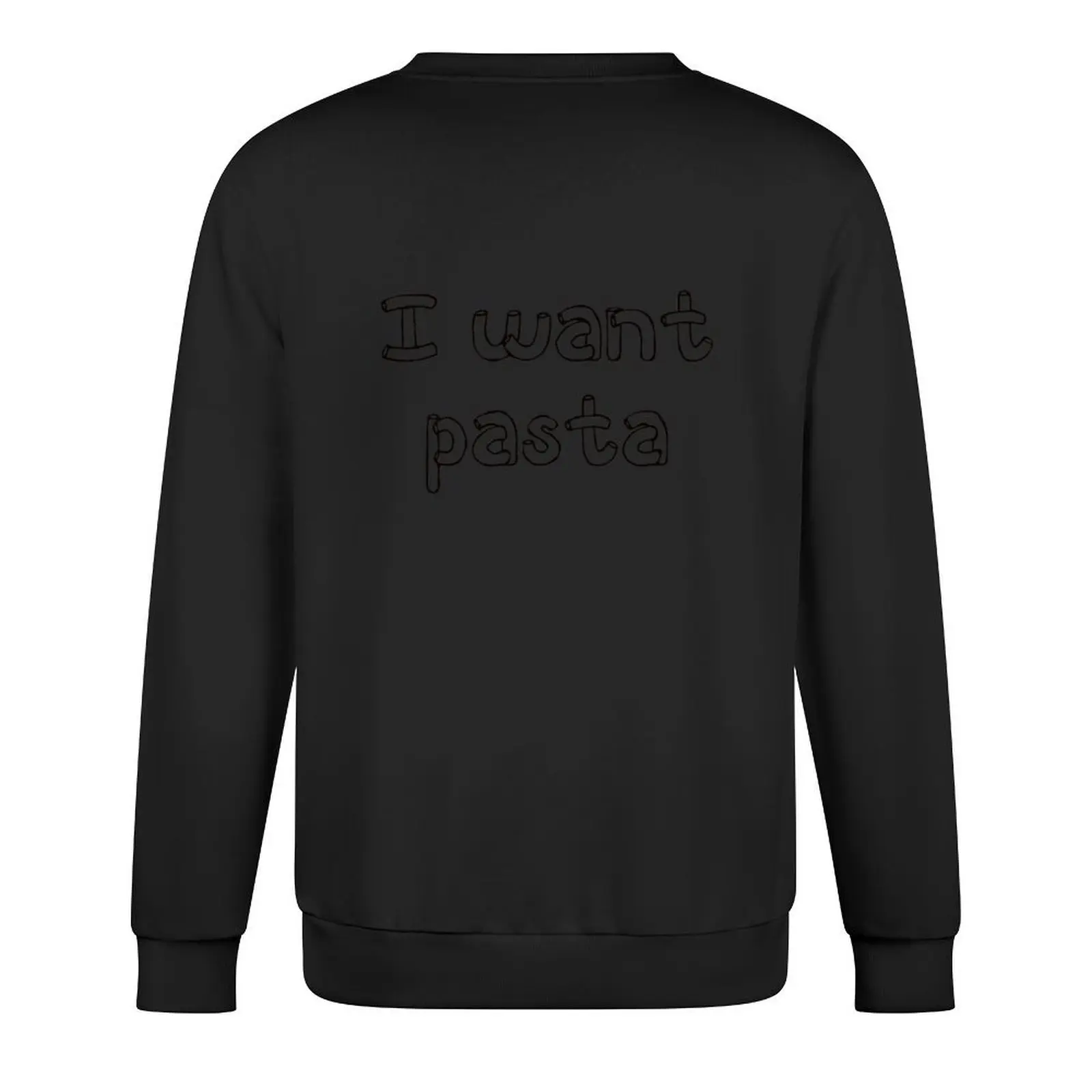 Master of None - I want pasta Pullover men's coat men's autumn clothes graphic t shirts men tracksuit sweatshirt for men