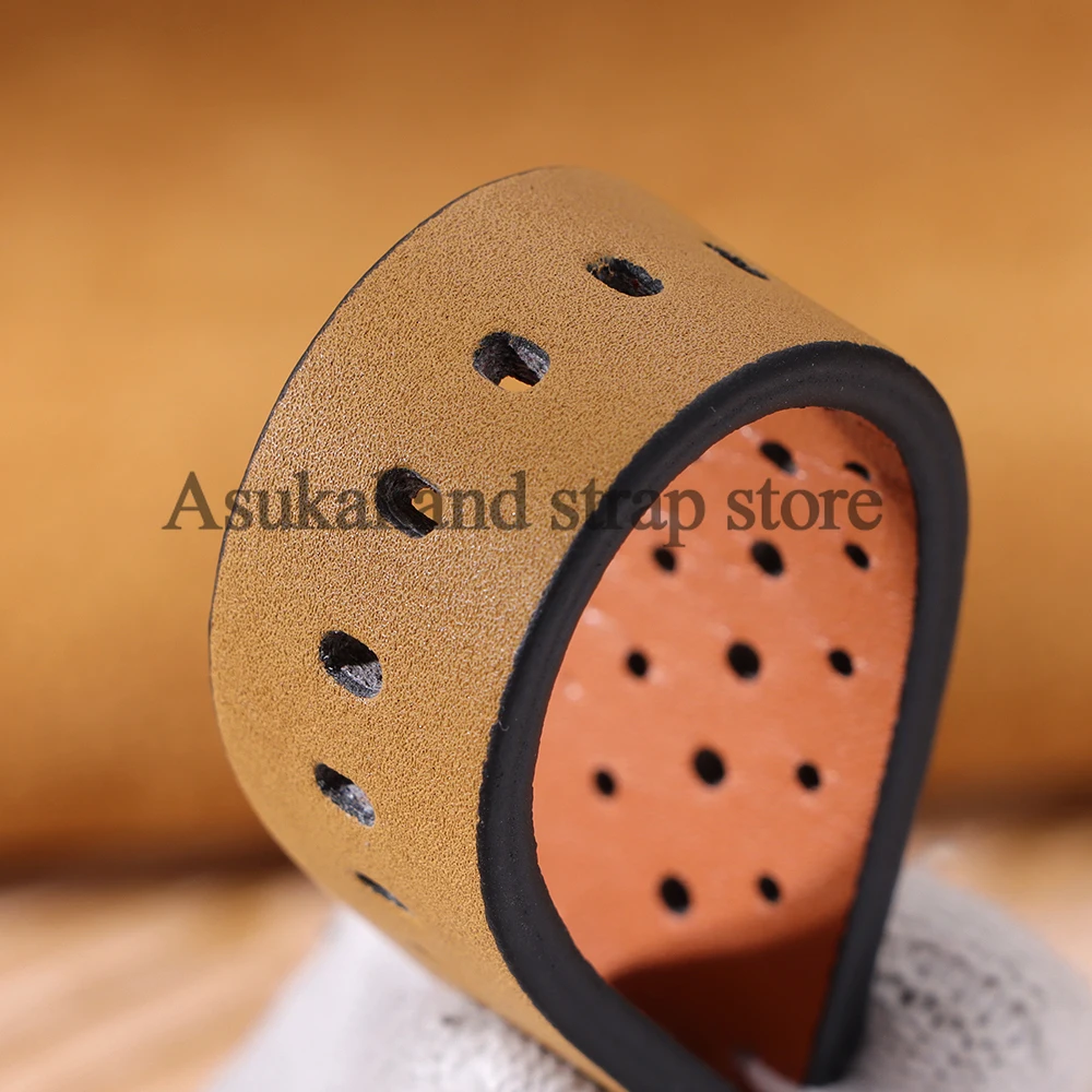 20 مللي متر 22 مللي متر حزام من الجلد لساعة هواوي GT5 GT4 46 مللي متر سوار معصم عالمي لأوميغا الإفراج السريع Smartwatch MenWomen حزام