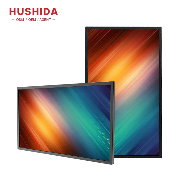 Ultra Narrow Bezel 32 43 55 Inch Wall Mounted Digital Signage Player LCD Menu Board Digital Signage and Displays