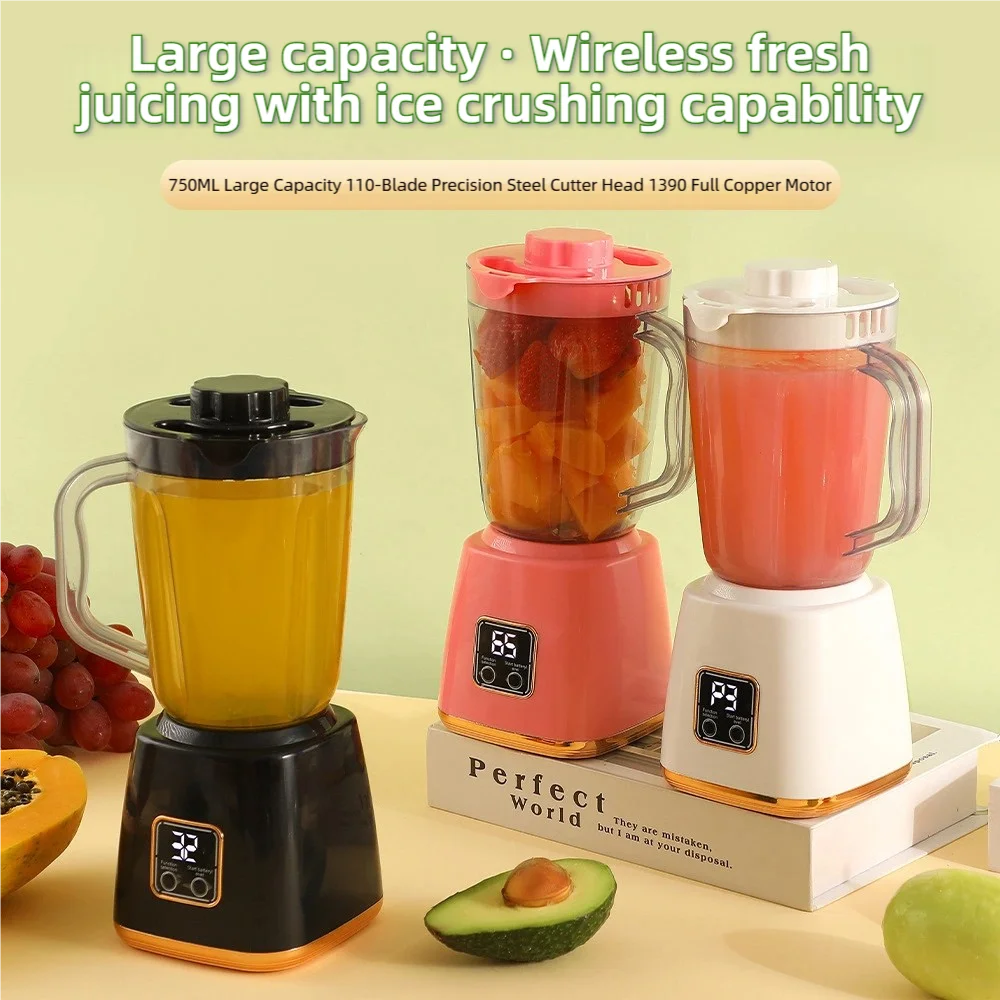 Electric Juicer Portable Blender 10 Blades Multifunctional Juice Blender Fresh Juice Smoothie Blender Food Processor