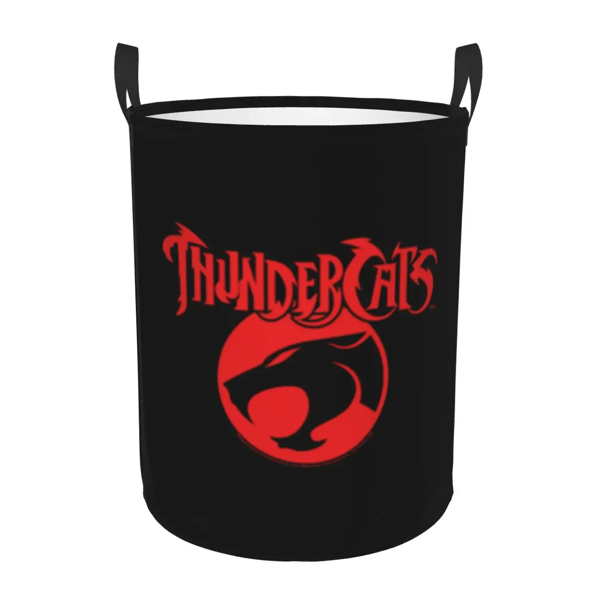 Thundercats Logo Laundry Hamper Large Storage Basket HiMan Cheetara Kids Nursery Toy Organizer