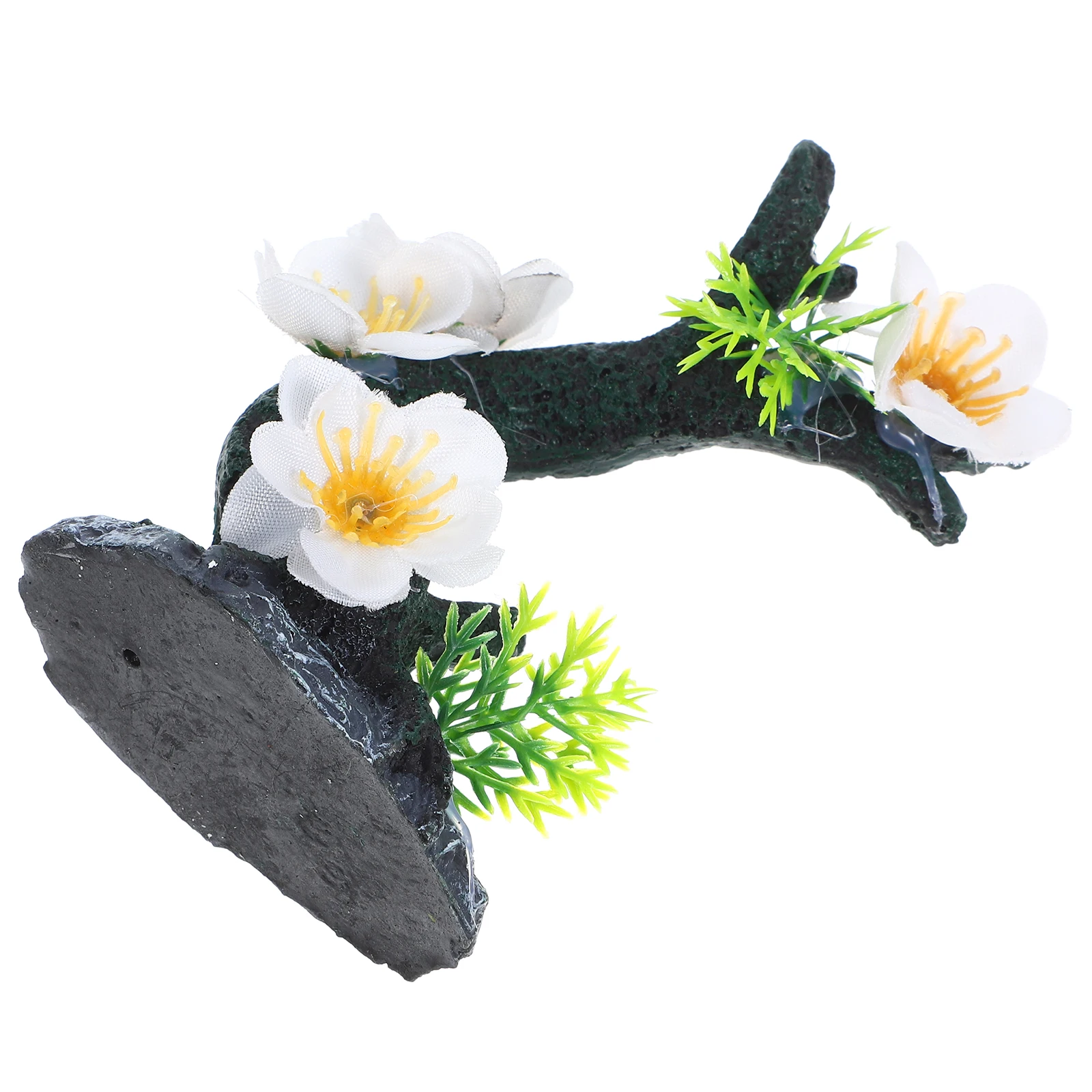 

Plants White Tree Branch Flowers Japanese Style Sushi Plate Ornaments Sashimi Decor Artificial Restaurant Decors Bride