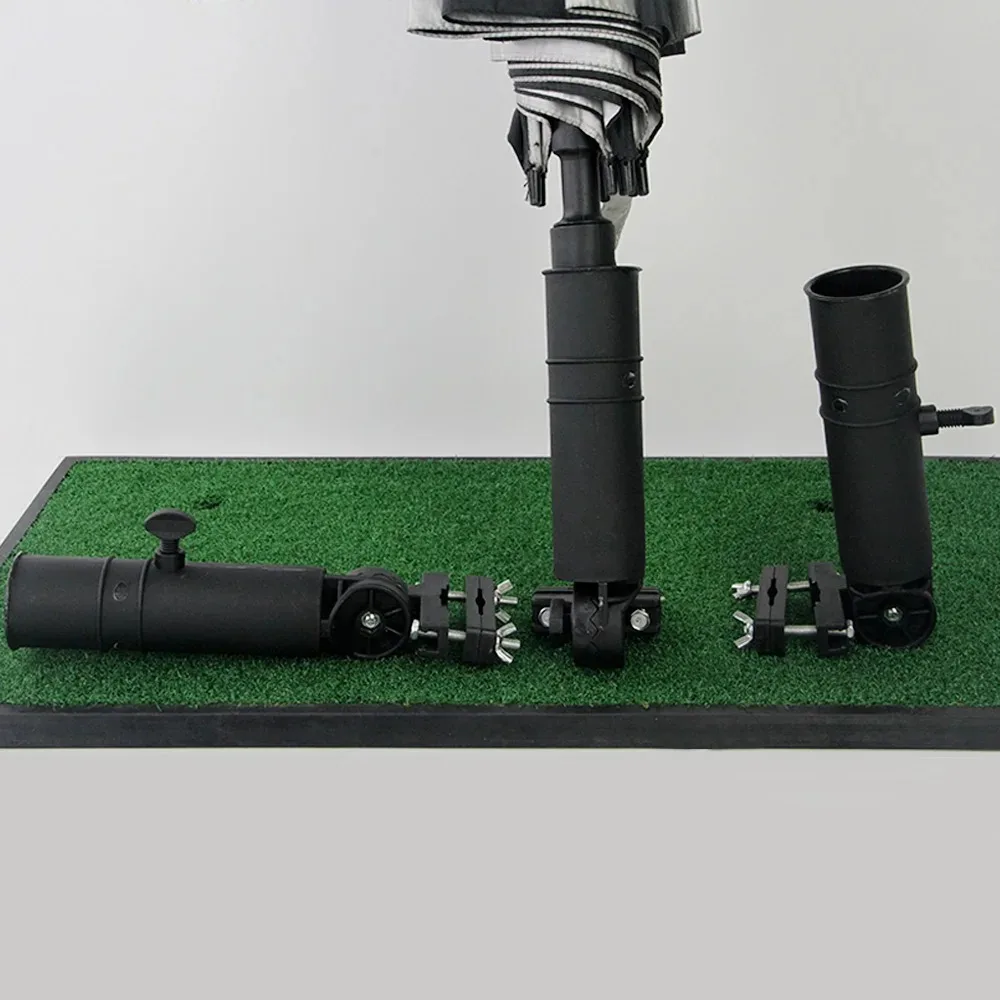 1Set العالمي حامل مظلة الغولف حامل لعربة عربات التي تجرها الدواب عربة طفل كرسي متحرك الدراجة إكسسوارات الغولف