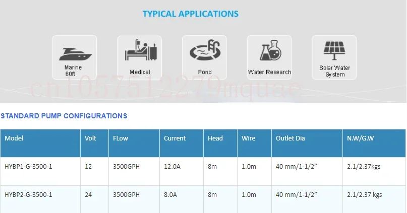 Bilge Submersible Water Pump 12V 24V 3500GPH Set With Switch Boat Motor Houseboat Aquario Filter Accessories
