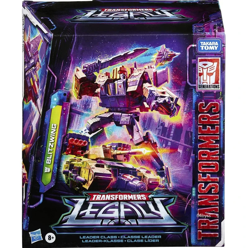 In Stock TAKARATOMY Transformers Generations Legacy Series Leader Blitzwing Action Figure Toy Collection Hobby Gift