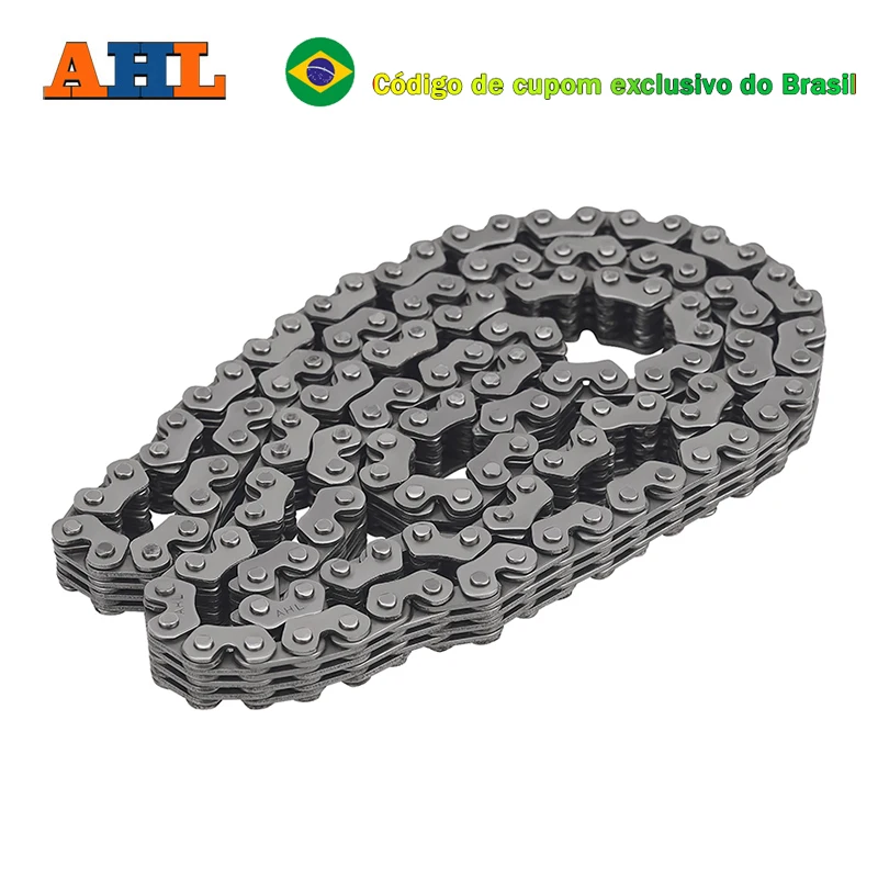 Corrente de distribuição da árvore de cames da motocicleta ahl 138 links para yamaha trx850 1995-1999 tdm850 1991-2001 tdm900 2002-2011 xtz750 1989-1995